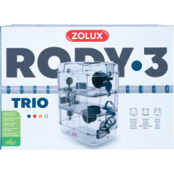 Cage rody3 trio bleu