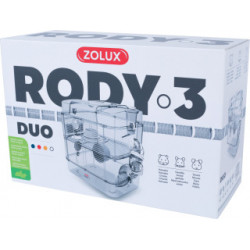 Cage rody3 duo blanc