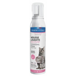 Mousse lavante pour chat 150ml