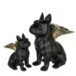 Chien flying bulli noir /or...