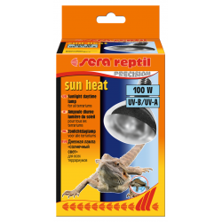 Reptil sun heat 100w uv-b/uv-a